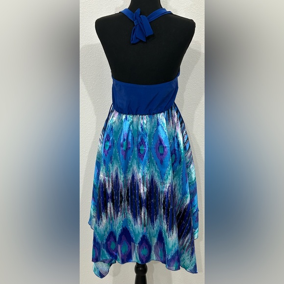 Formal Knee Length Dress - M - Multicolored - Used - Picture 4 of 5